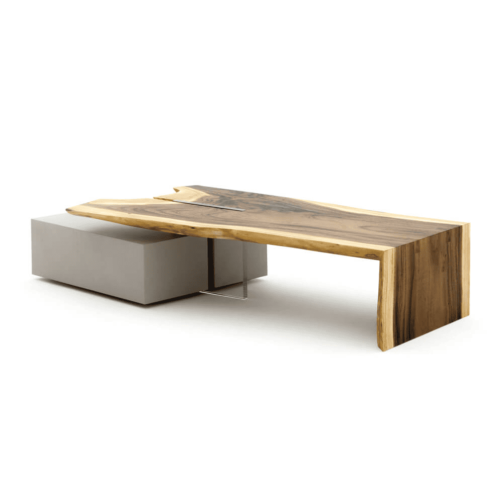 1302木面大茶几-實木茶几推薦  －可以旋轉的實木餐桌